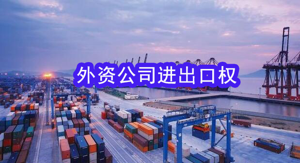 注册上海外资公司进出口权如何办理?