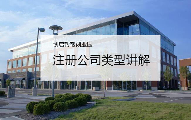 你想注册哪种类型的公司?